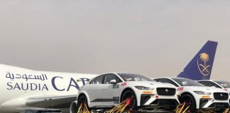 Saudia Cargo Transports Formula-E Cars from Europe