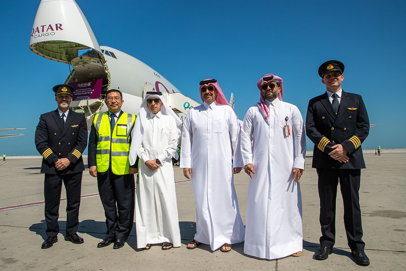 Qatar Airways carries 300 Tonnes of Medical Supplies to China