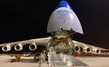 Antonov Delivers Record Amount of Medical Supplies