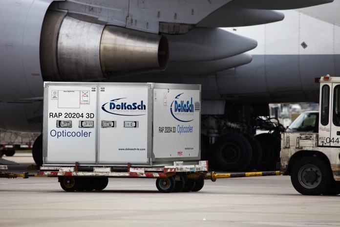 Delta Cargo’s New High-Tech Cooler Allows Safer Transportation of Vaccines