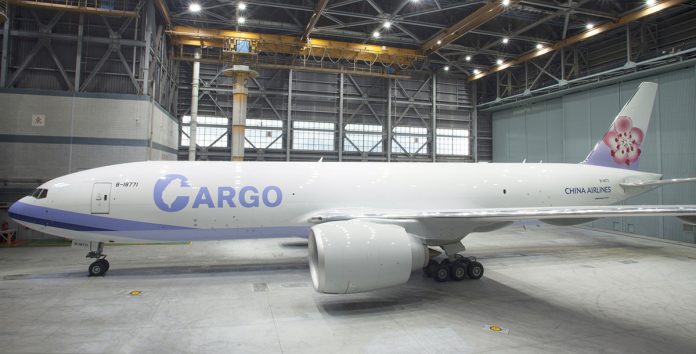 China Airlines Readies First 777F for New Era in Cargo Services