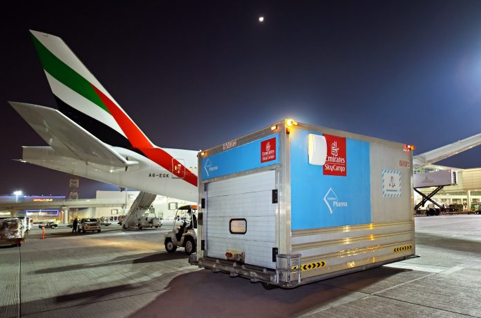 Emirates SkyCargo Transports First Batch of Pfizer-BioNTech COVID-19 Vaccines