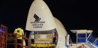 Singapore Airlines Delivers First Shipment of Covid-19 Vaccines to Singapore