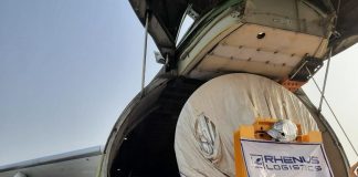 Antonov Airlines Safely Transports Rotor from Ghana to India
