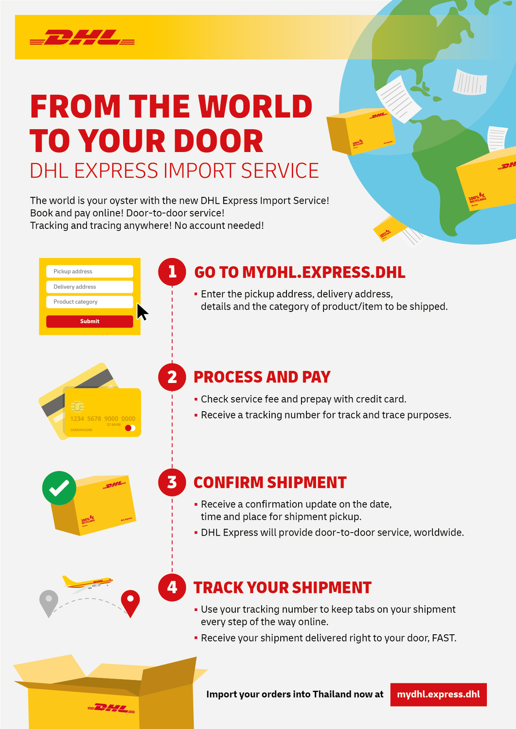 DHL Express Import Service Poster_EN