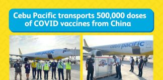 Cebu Pacific Transports 500,000 Doses of Sinovac Vaccines from China