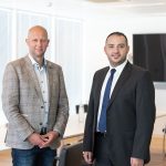 In Picture – Liege Airport CEO on left & SC ED on right