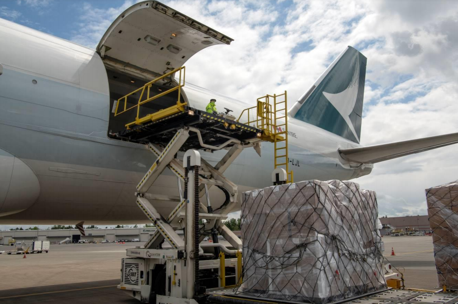 Cathay Pacific Cargo delivers relief supplies for India from Portland