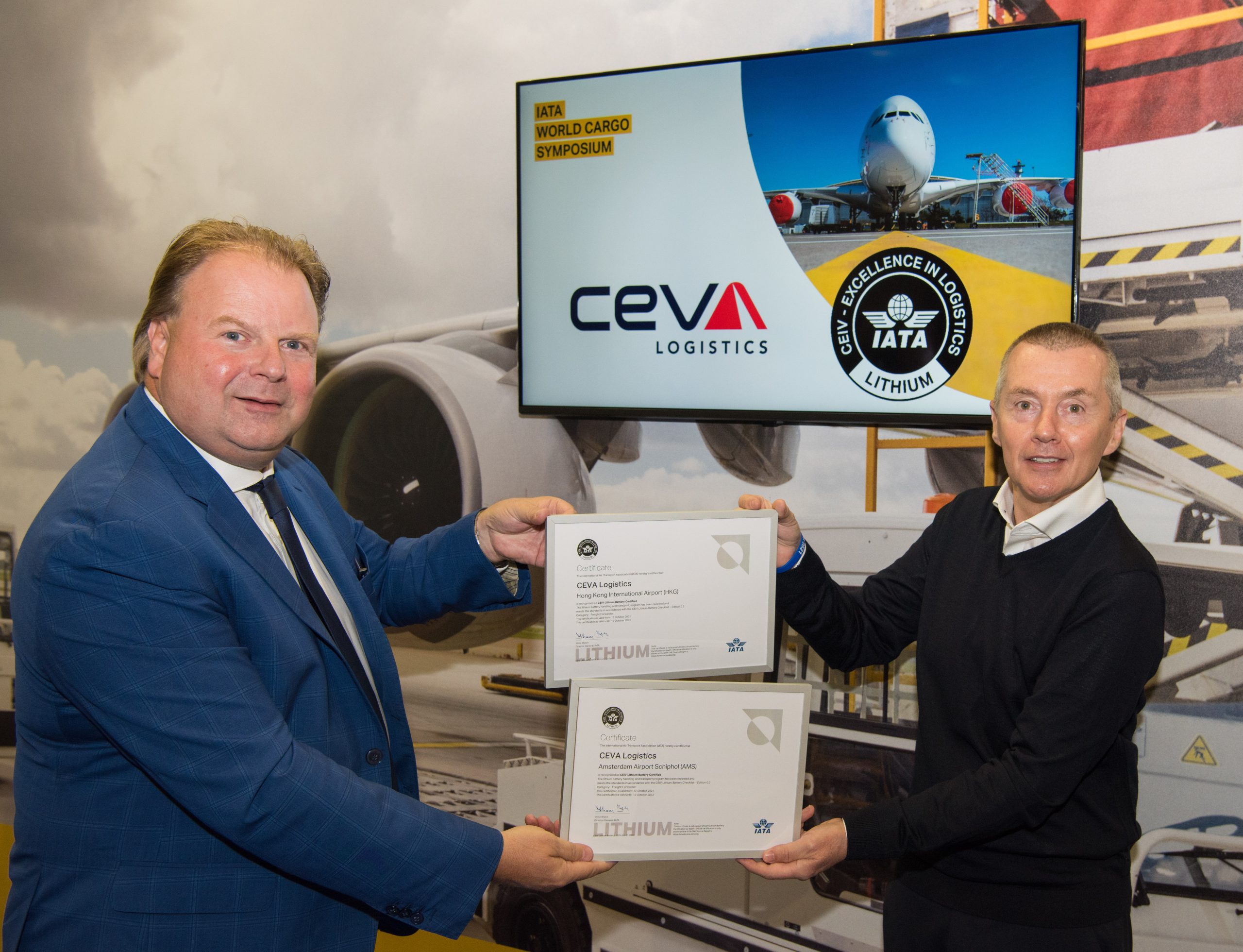 CEVA Logistics first to receive new IATA CEIV Lithium Battery certification