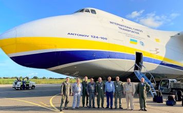 Antonov Airlines transports urgent oil plant cargo from Sweden to Togo