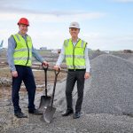 (L-R) Lachlan Elliott, Brisbane Station Manager, DHL Global Forwarding Australia and George Lawson, Managing Director, DHL Global Forwarding Australia