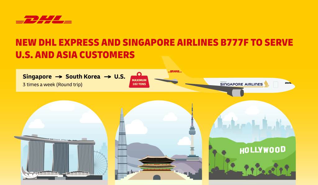 DHL Express And Singapore Airlines Launch New Boeing Freighter Aircraft