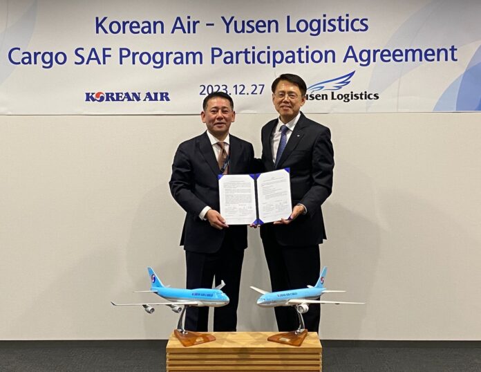 Yusen Logistics SAF Korean Air