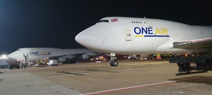 One Air welcomes a second freighter to its Boeing 747-400