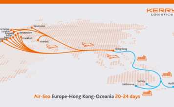 Kerry Logistics Network เปิดตัวโซลูชัน Air-Sea เส้นทางยุโรป-โอเชียเนีย