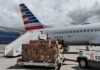 American Airlines Cargo Flowers Valentine's Day