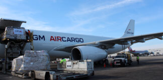 CMA CGM AIR CARGO Transpacific Line Boeing 777-200F