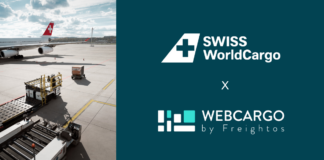 Swiss WorldCargo WebCargo by Freightos Partnership