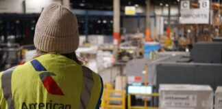 American Airlines Cargo London Heathrow Airport