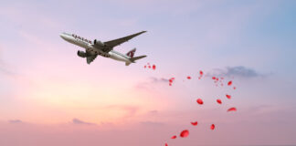 Qatar Airways Cargo Roses Valentine Day