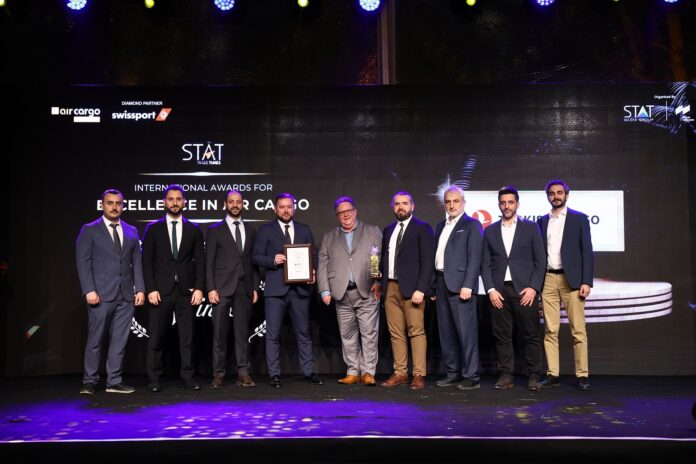 Turkish Cargo Fastest-Growing International Cargo Airline of the Year STAT Trade Times