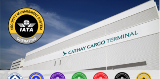 Cathay Cargo Terminal IATA Security Management System Certification
