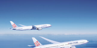 China Airlines Boeing 777X Passenger Freighter Models