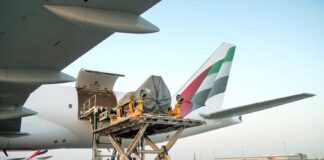 Emirates SkyCargo Aircraft Engine Transport Aerospace & Engineering
