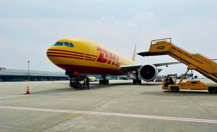 DHL Express Air Cargo Capacity Hanoi Tech Export Boom