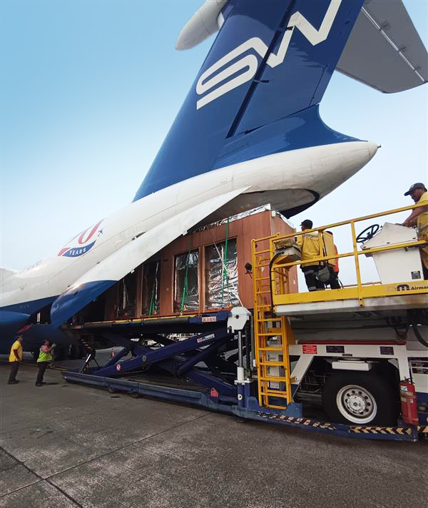 Chapman Freeborn Urgent Delivery 11-Ton Switchboard Jakarta Sydney