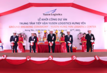 Yusen Logistics จัดพิธีวางศิลาฤกษ์ก่อสร้างศูนย์โลจิสติกส์แห่งใหม่ในเวียดนามเหนือ