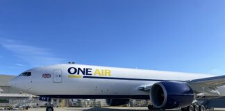 AIR ONE International Holdings Freighter Fleet Second Boeing 777F