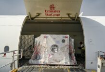 Emirates SkyCargo Transports Arab Satellite 813 Launch Site