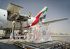 Emirates SkyCargo ปฏิบัติการขนส่งดาวเทียม Arab Satellite 813 สู่ฐานปล่อยตัว