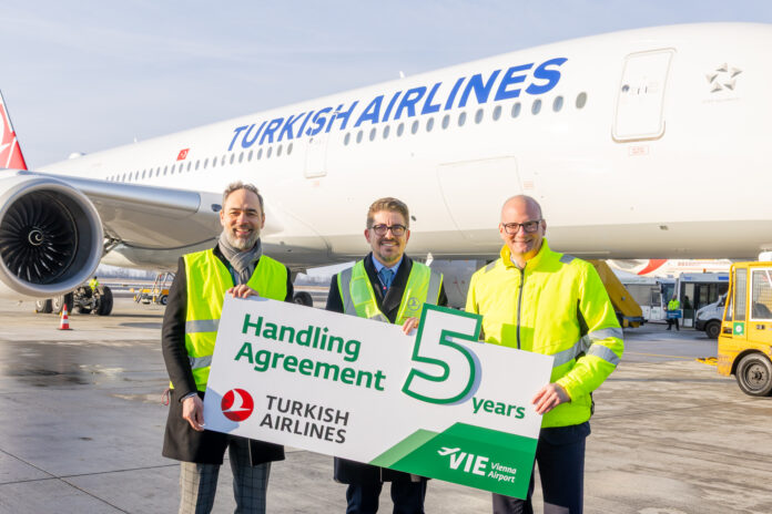 Turkish Airlines Vienna Airport Ground Handling Partnership 2030