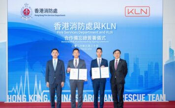 KLN Signs MOU with Hong Kong Fire Services Department to Support International Rescue Logistics KLN Hong Kong Fire Services Department International Rescue Logistics