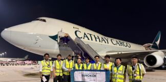 Cathay Cargo Weekly Freighter Service Bangkok Hub