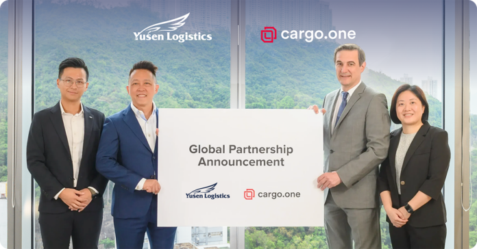 Yusen Logistics x cargo.one press banner_0 Yusen Logistics cargo.one AI-Native Operating System Global Air Freight Operations