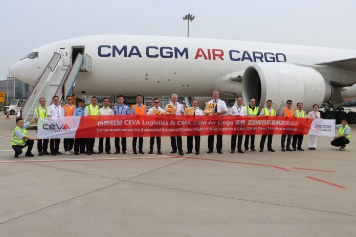 CEVA Logistics Transpacific Air Charter Network Vietnam China Chicago