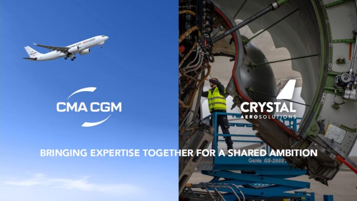 CMA CGM Group Preliminary Agreement Crystal Aero Solutions
