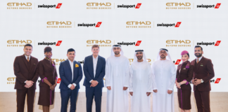 Etihad Airways Swissport Global Ground Handling Cargo Partnership 40 Airports